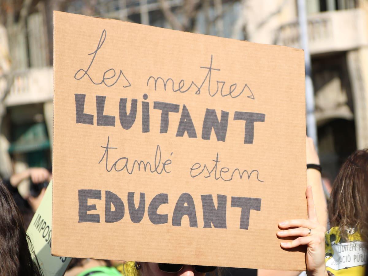 Tensió a les escoles entre partidaris i detractors del pacte amb Educació