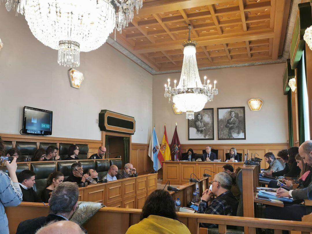 Pleno del Ayuntamiento de Santiago. 
 EUROPA PRESS
 02 03 2020 