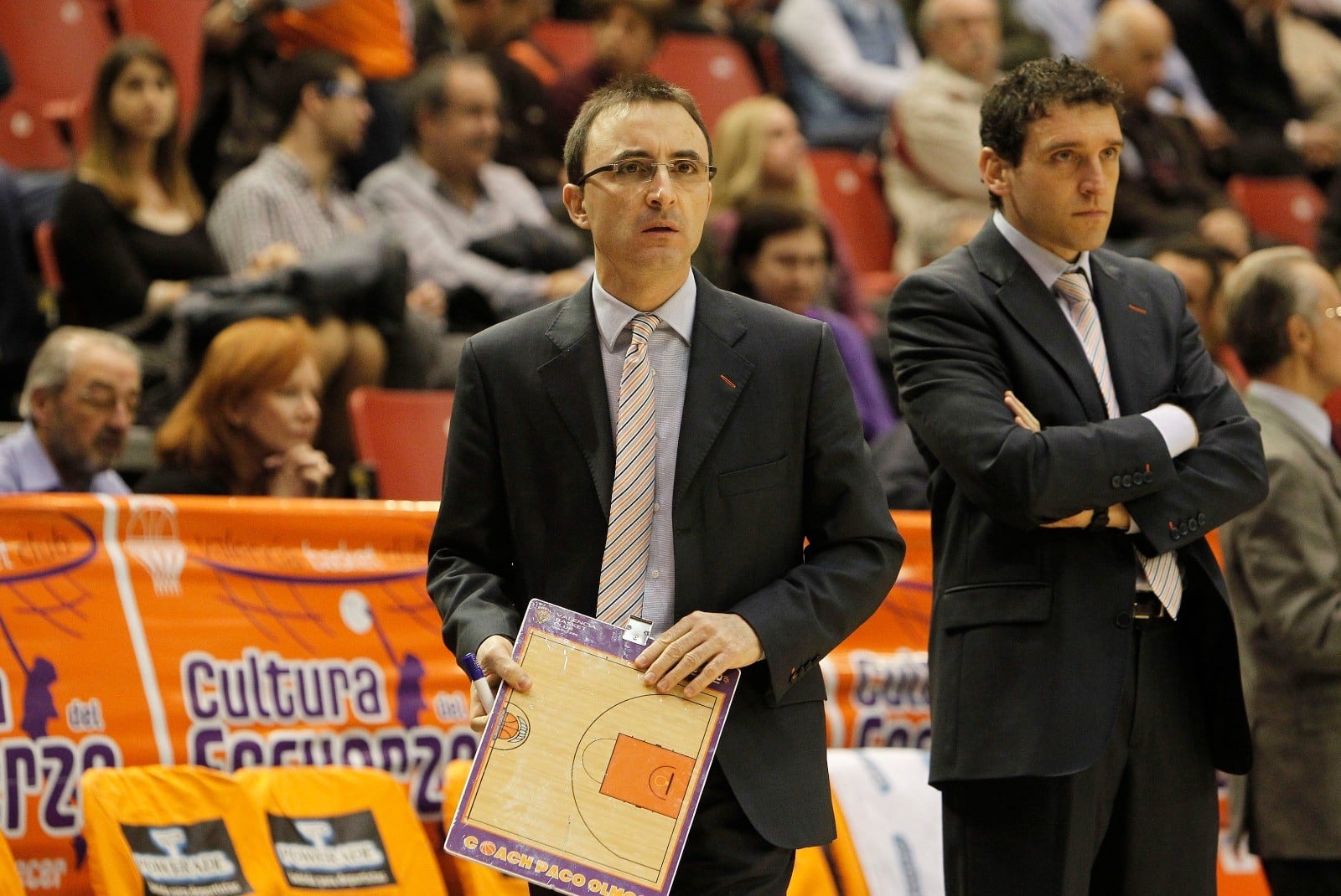 Chechu Mulero, en su etapa como entrenador de Valencia Basket (Foto: Alberto Iranzo)