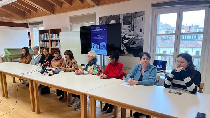 Presentación de los actos del 8M 2025 en Soria