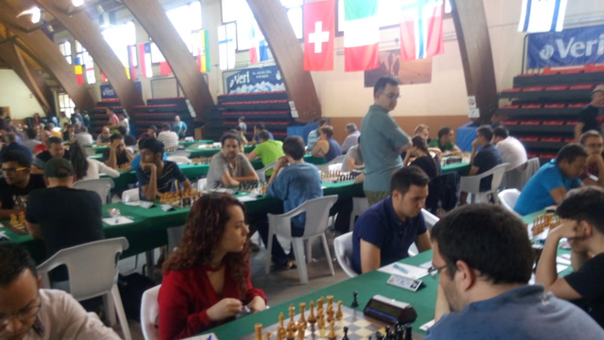 Cuádruple empate en el grupo de cabeza del Open de Benasque