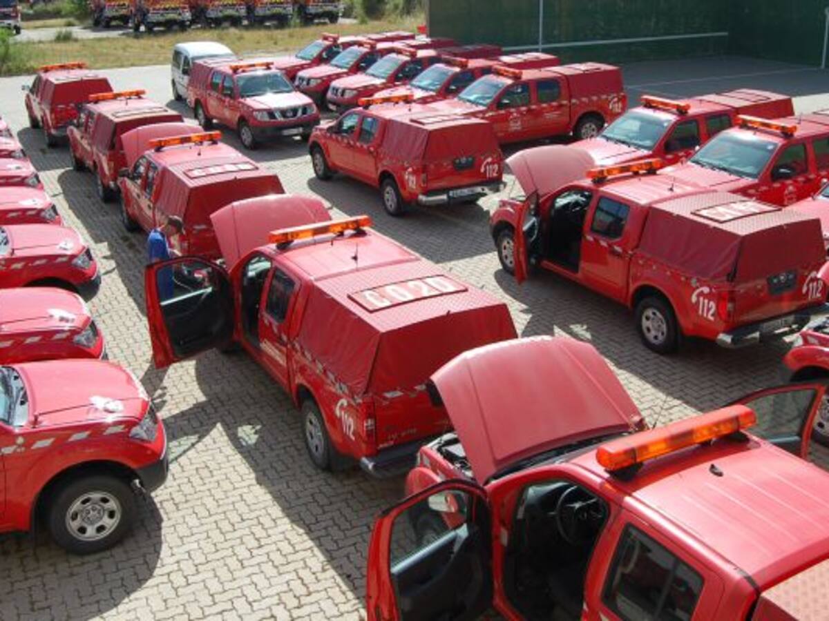 Bomberos las 24 horas del día para combatir incendios