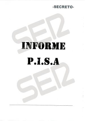 Portada del informe P.I.S.A