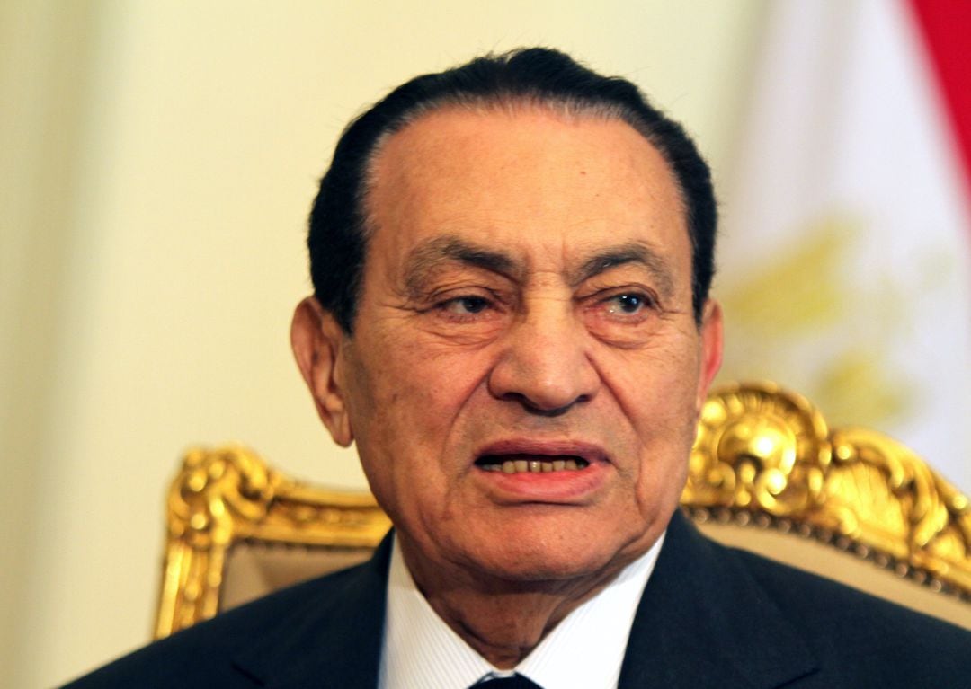 El expresidente egipcio Hosni Mubarak, en una foto de archivo de 2011.