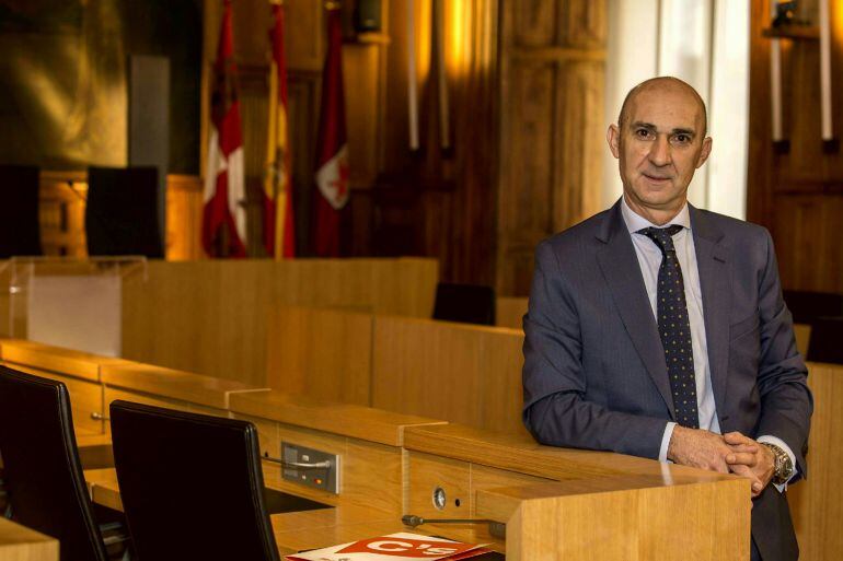 Imagen de archivo del portavoz de Cs en la Diputación Juan Carlos Fernández