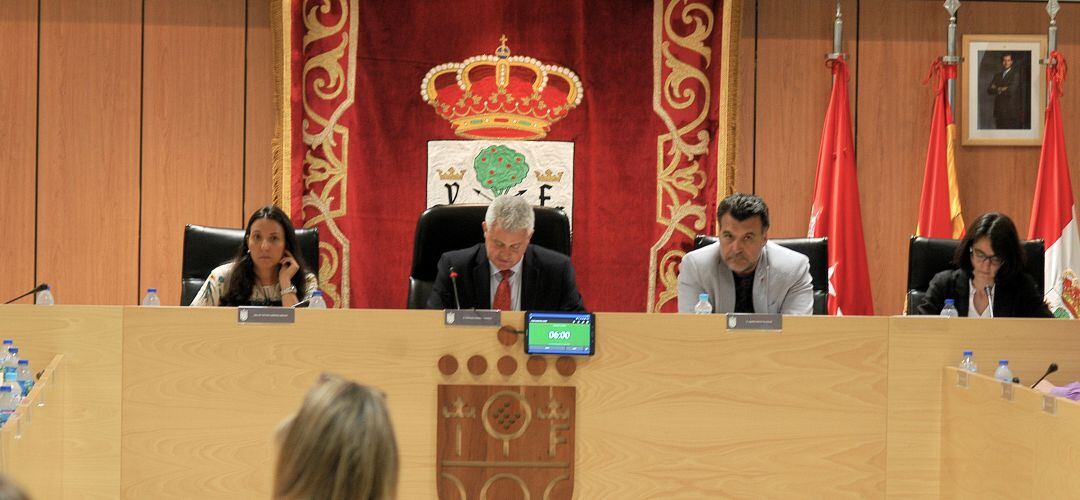 El gobierno municipal en el pleno de Sanse