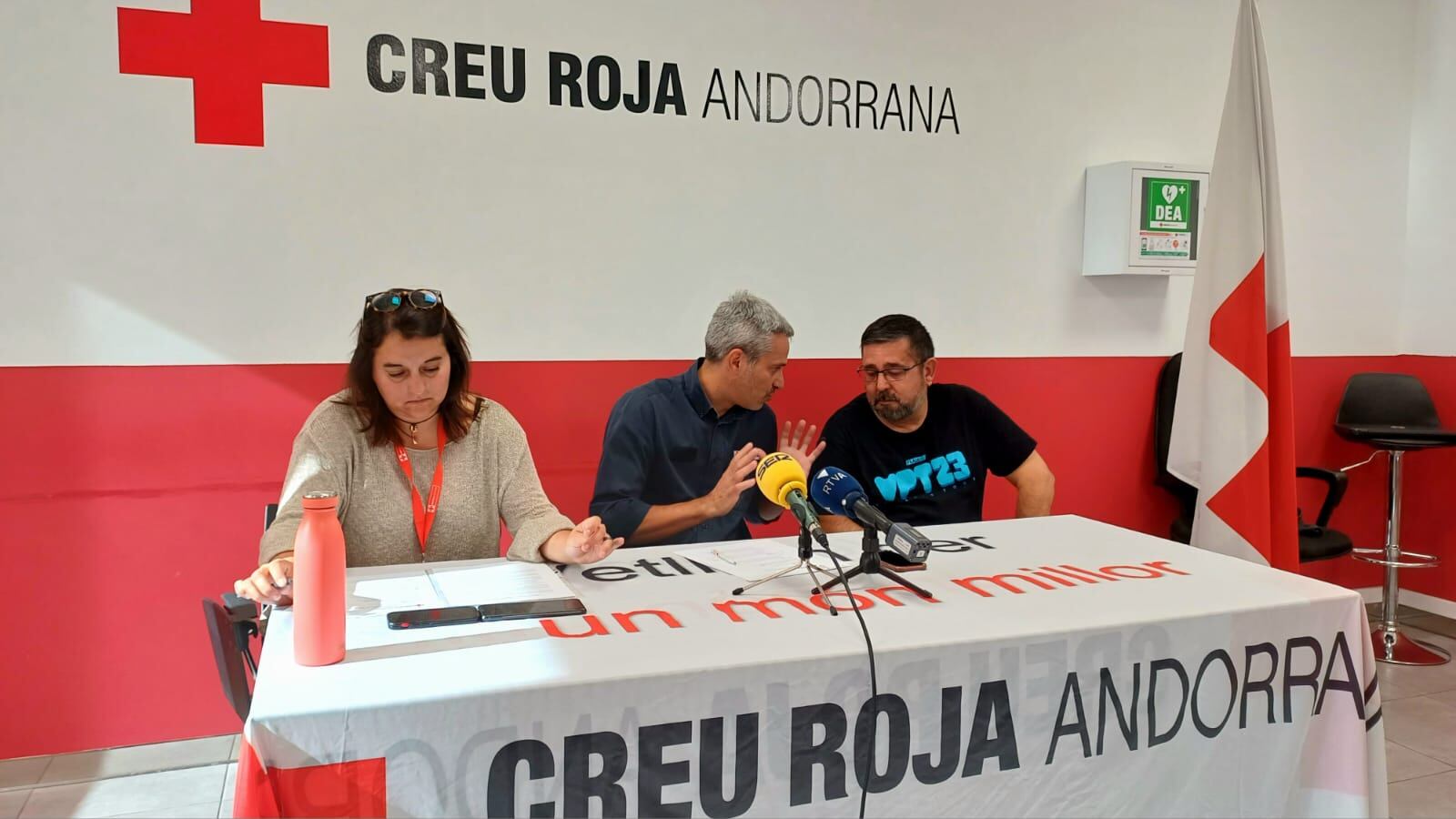 El director de la Creu Roja, Jordi Fernández
