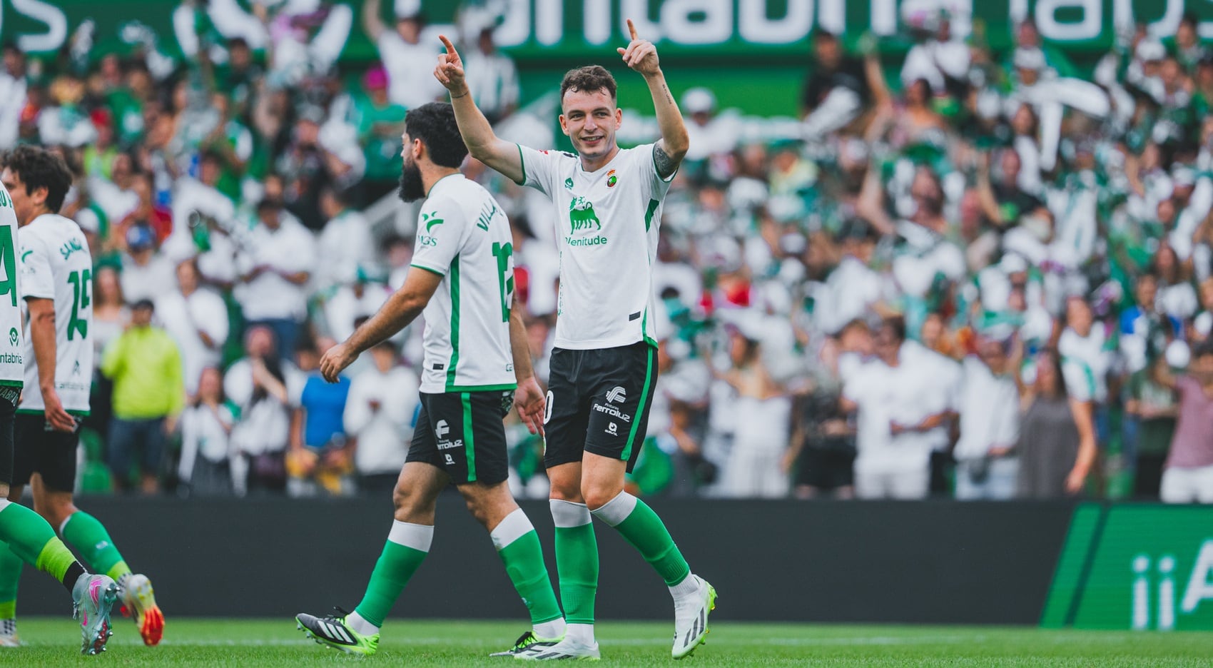 Iñigo Vicente, autor de un doblete.