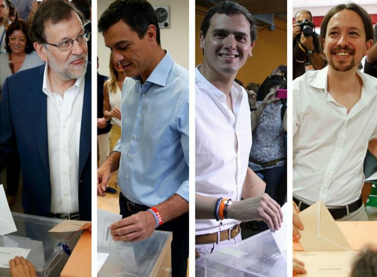 Los candidatos a la presidencia ya han votado en sus respectivos colegios electorales