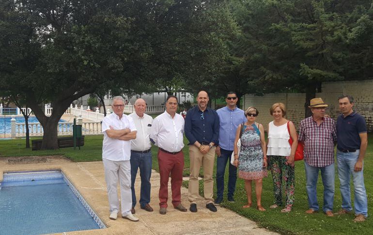 Inauguración de las mejoras en la piscina