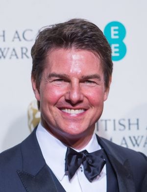 Tom Cruise, en los premios Bafta.