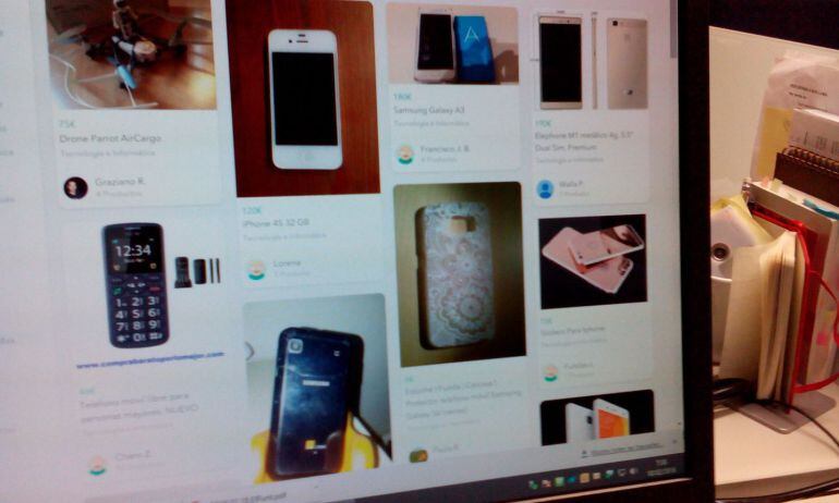 Els mòbils robats acaben gairebé sempre en pàgines de venda d&#039;objectes de segona mà.