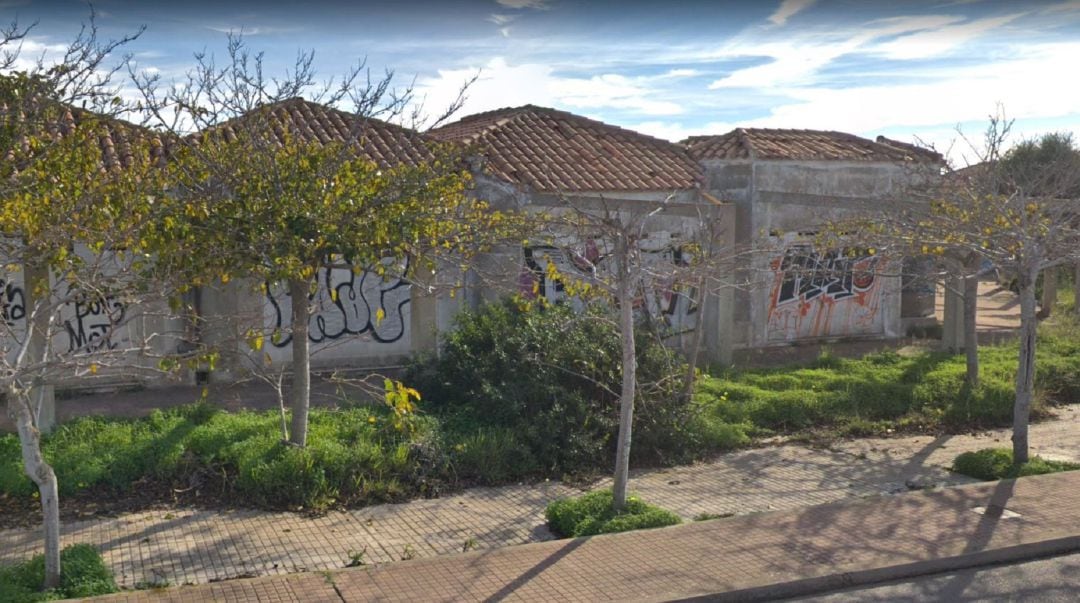 Una zona degradada en Cala en Bosch