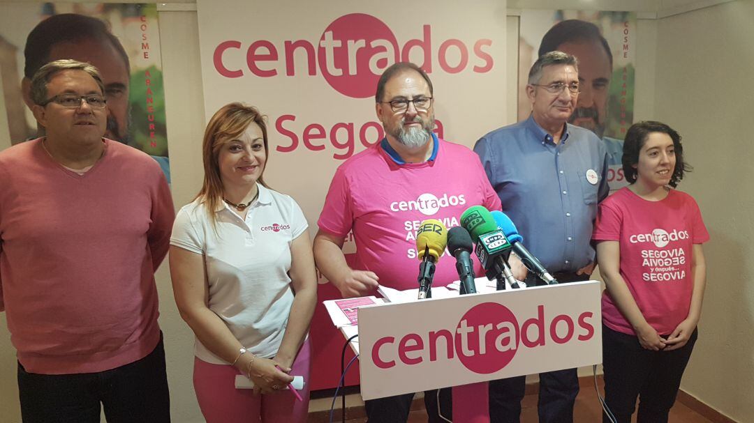 Candidatura de Centrados al Ayuntamiento de Segovia