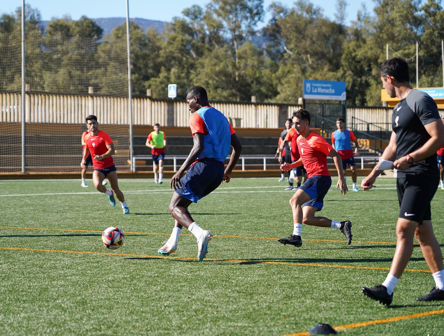 Un entreno del Algeciras
