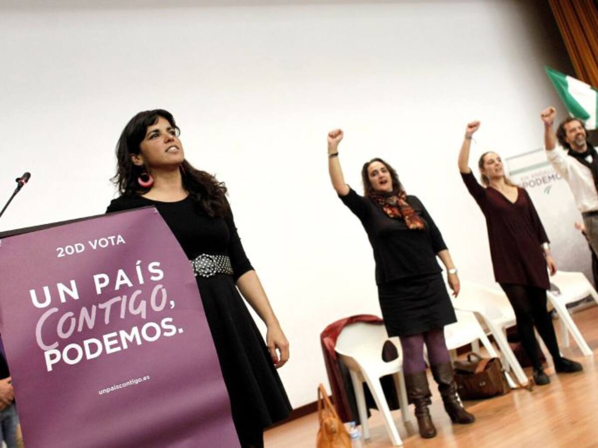 Teresa Rodríguez pide el "voto útil" para los ciudadanos y "no para los bancos"