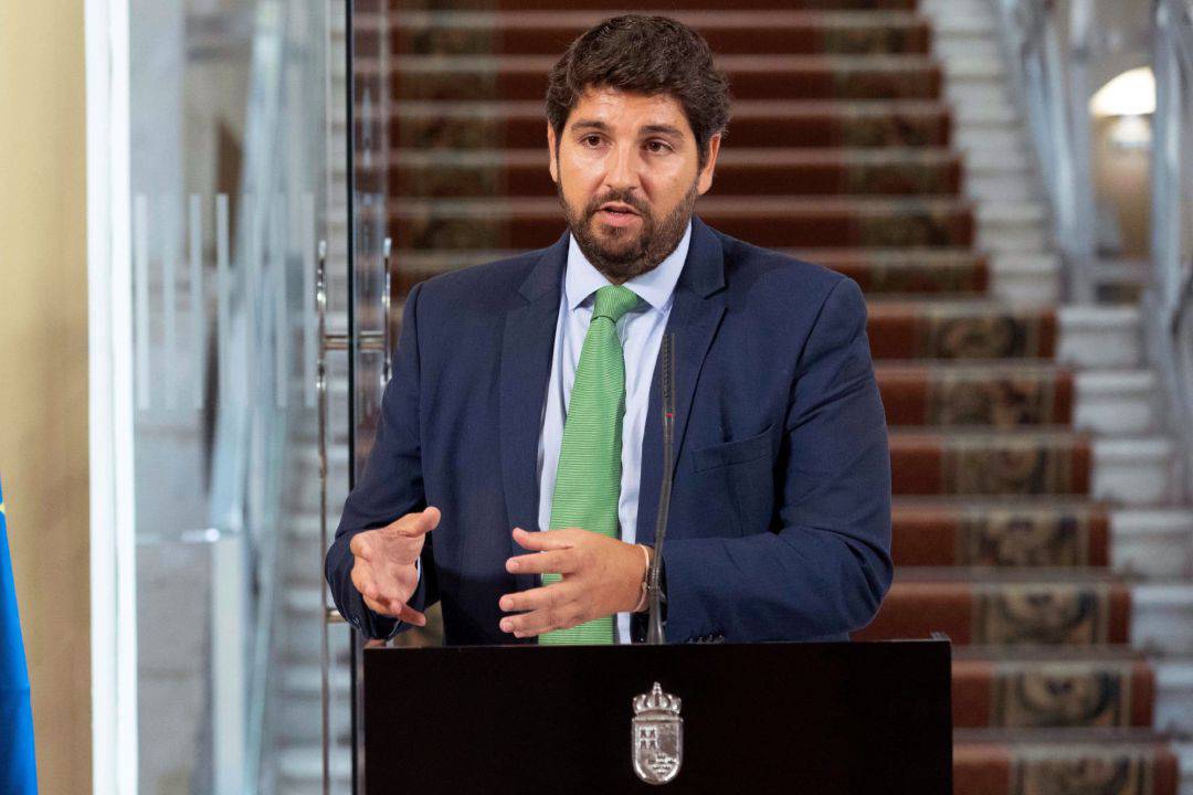 Fernando López Miras en una foto de archivo