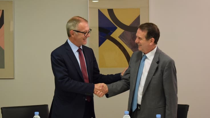 Abel Caballero tras la reunión con José Guirao