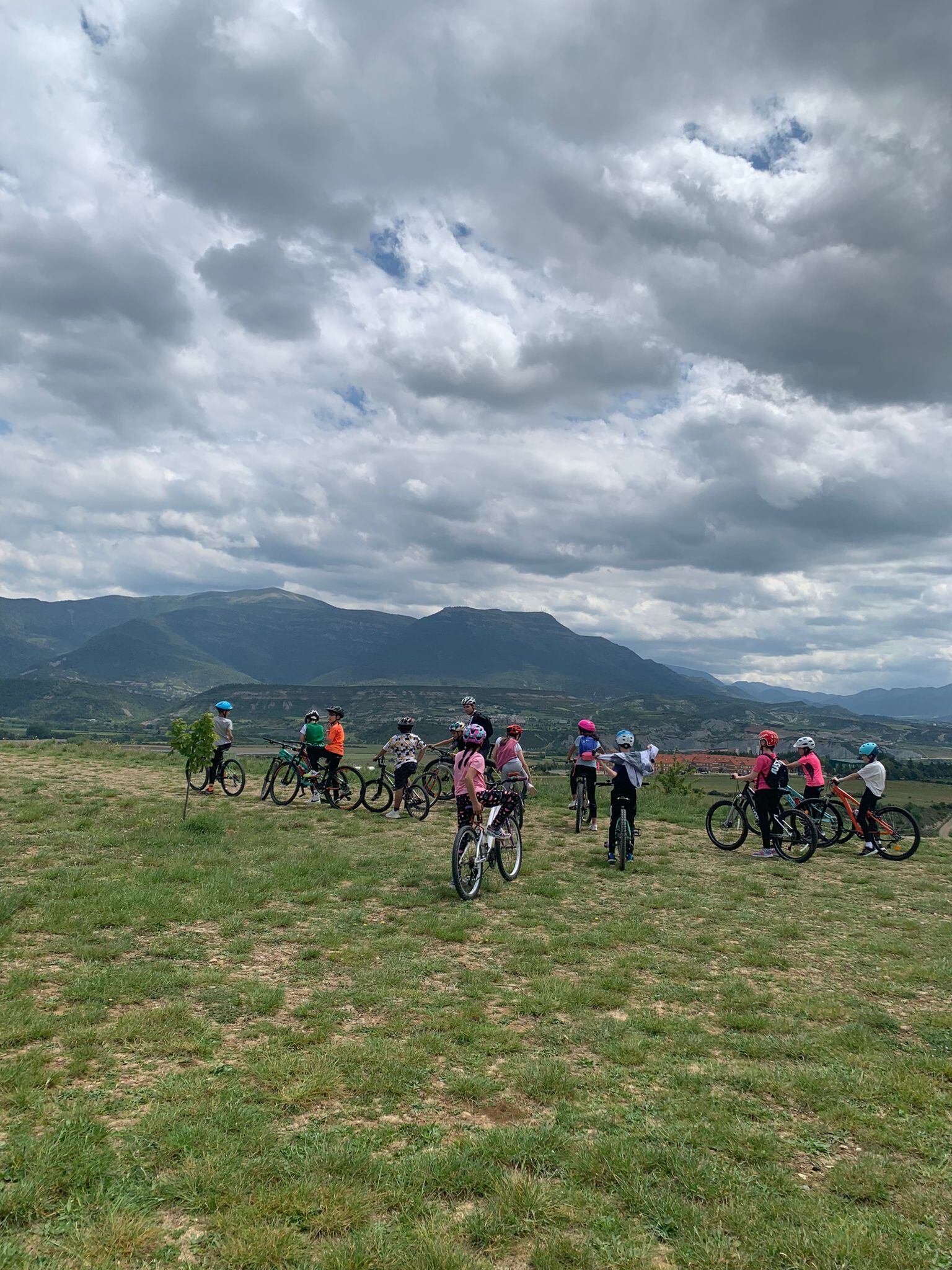 Los talleres del “Aula en Bici”, de nuevo en los colegios de Sabiñánigo