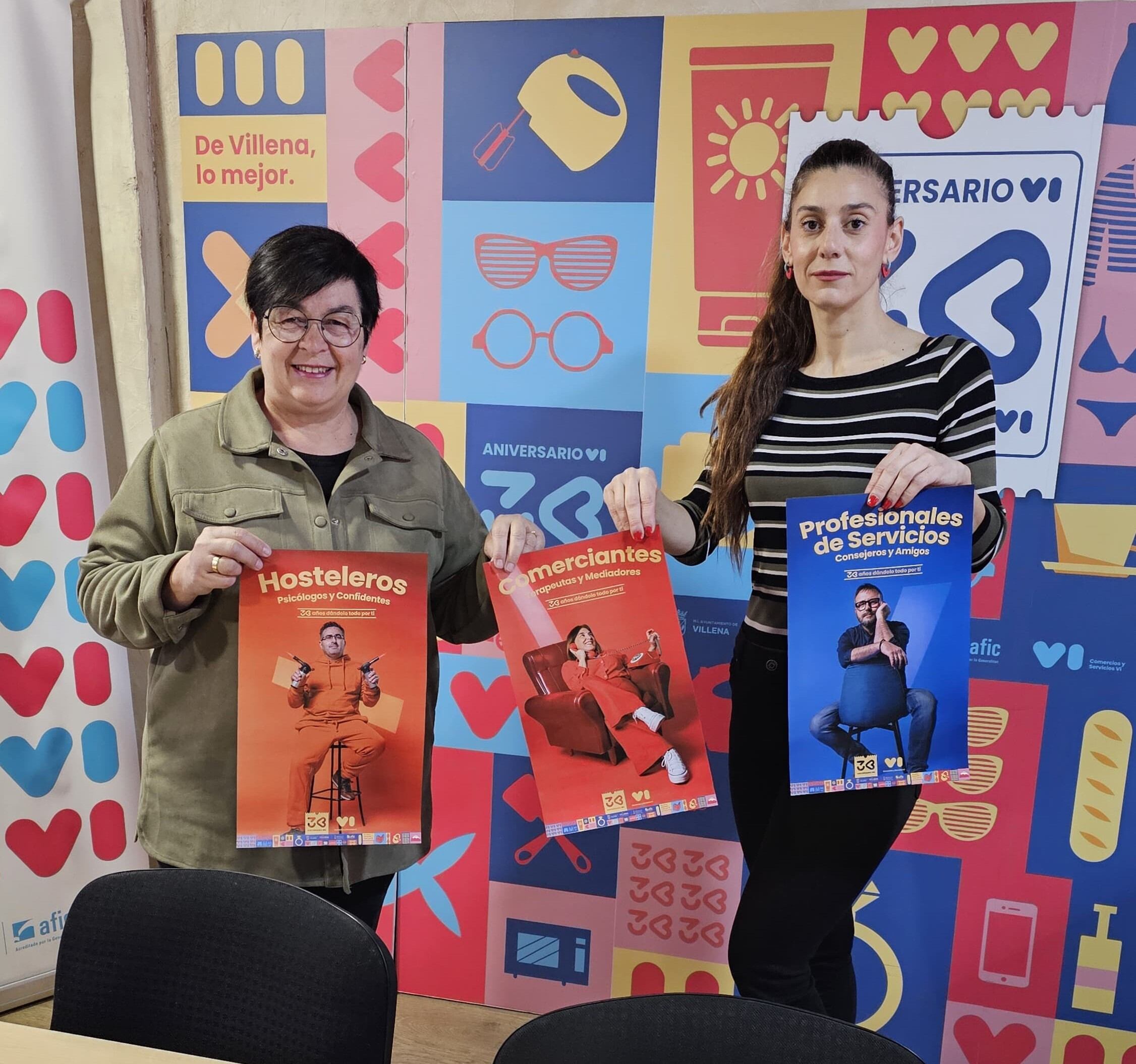 Presidenta de la Asociación y Concejala de comercio