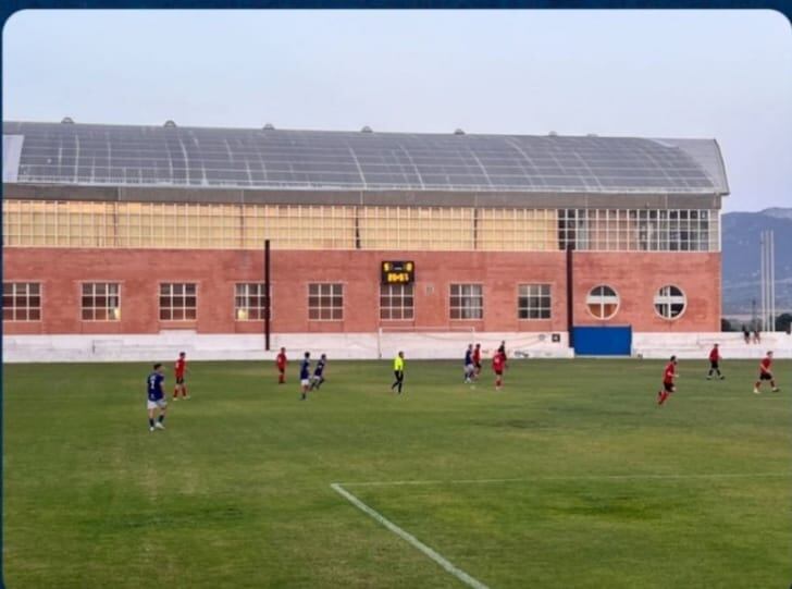 Imagen del partido en La Solana