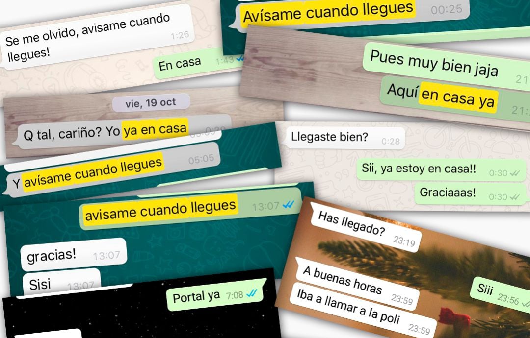 Capturas de pantalla de mujeres que trabajan en la Cadena SER 