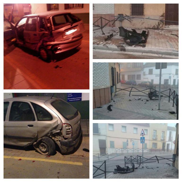 Desperfectos materiales en Alcázar