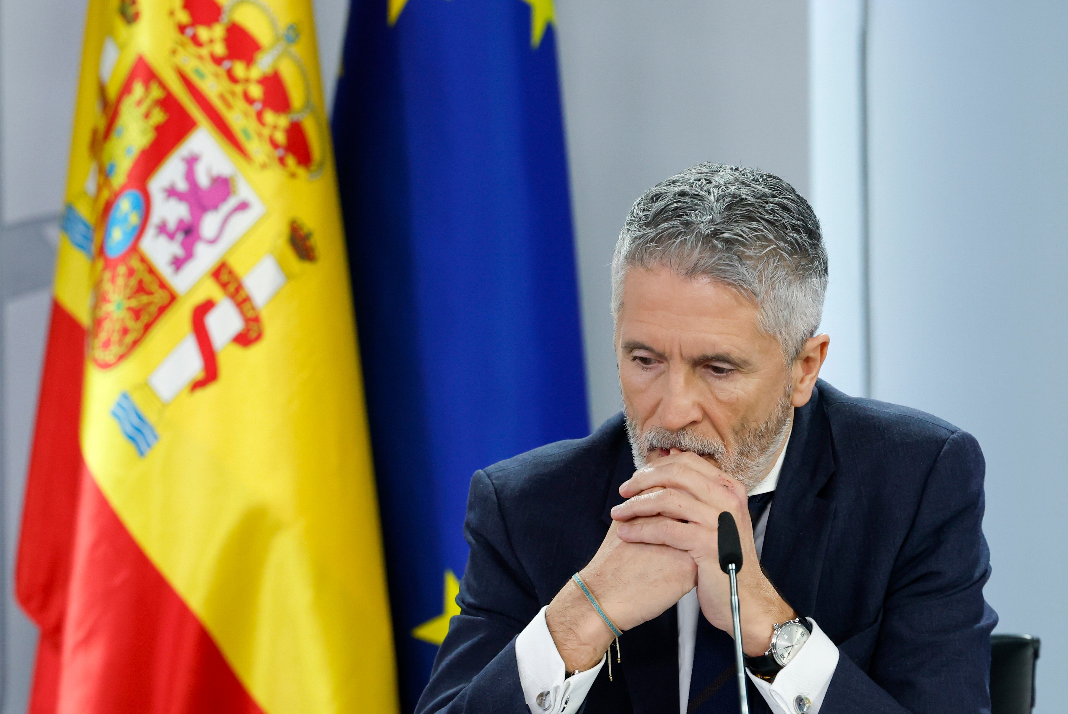 El ministro de Interior, Fernando Grande-Marlaska. EFE/ Javier Lizón
