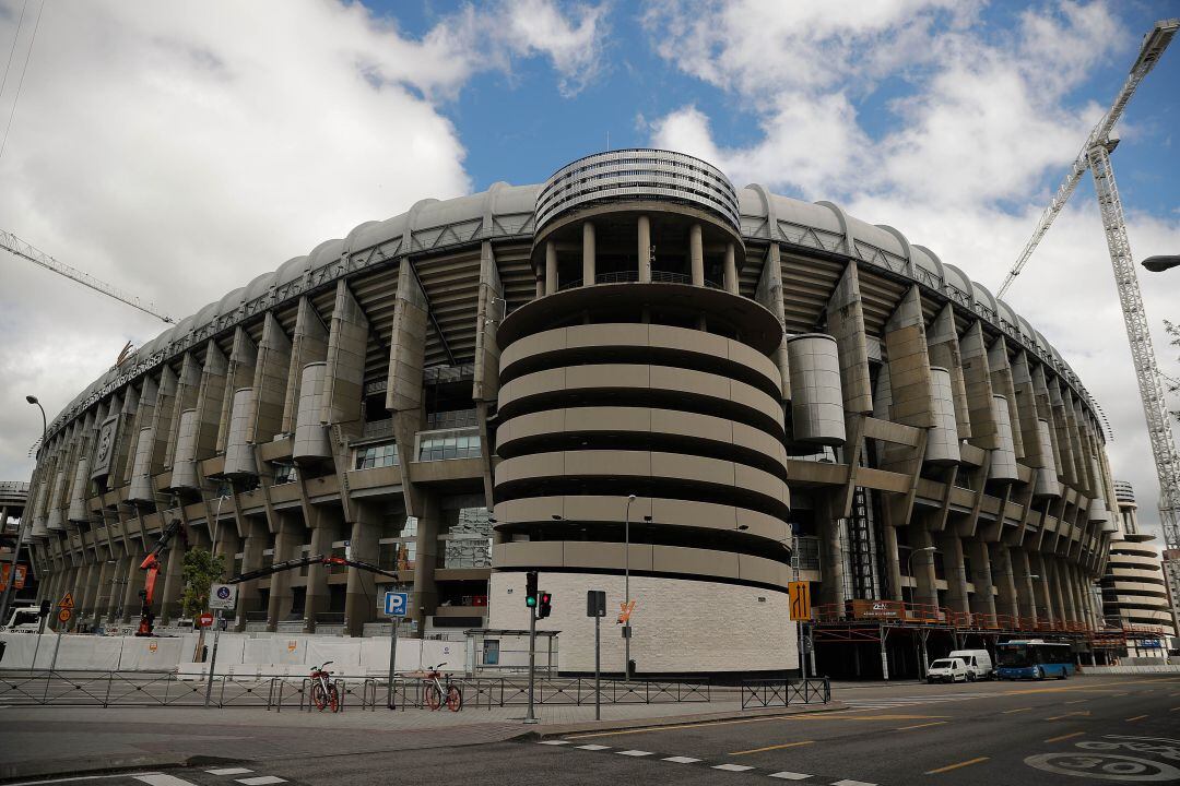 foto de archivo del Santiago Bernabéu. 