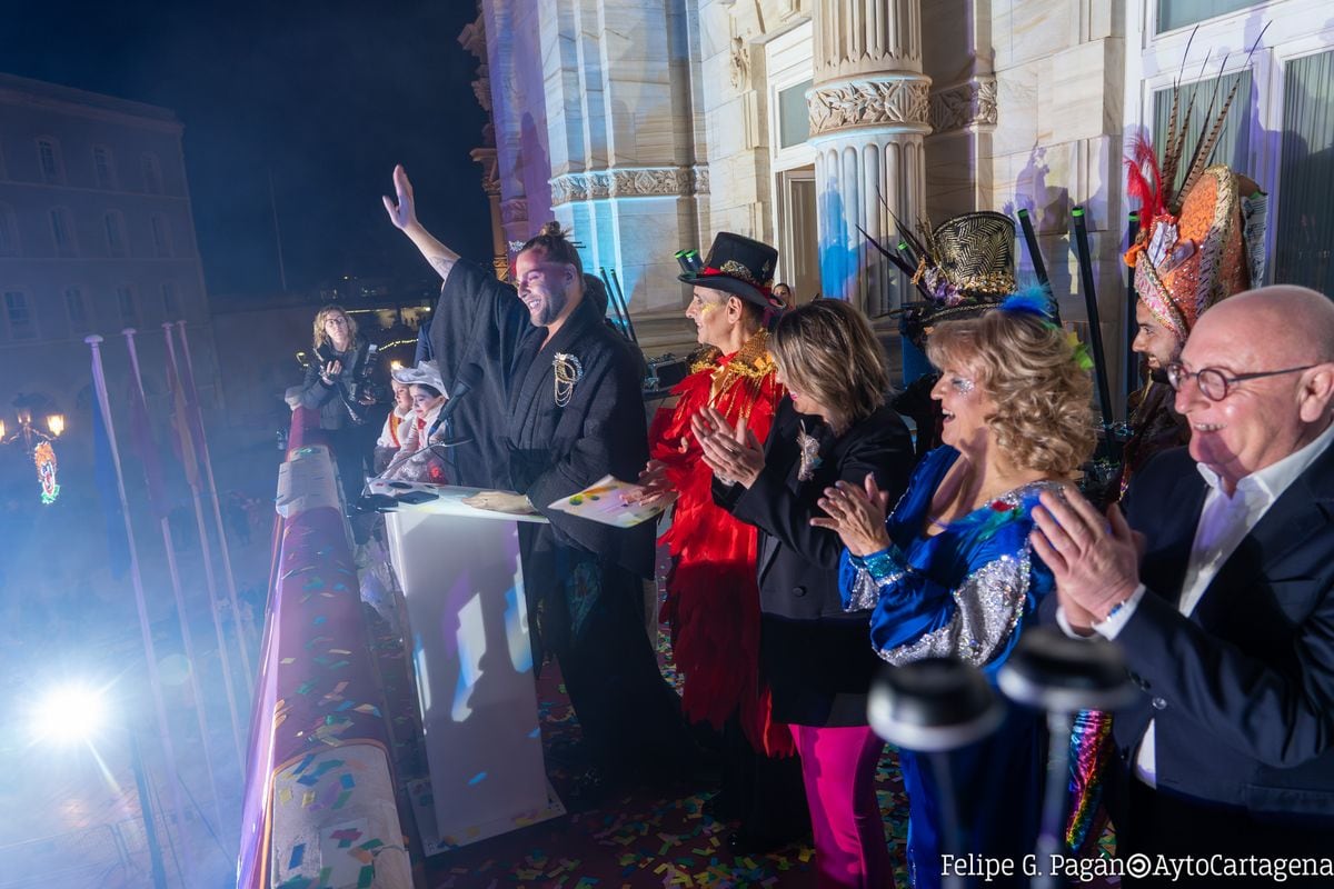 Eduardo Navarrete, pregonero del Carnaval de Cartagena 2025