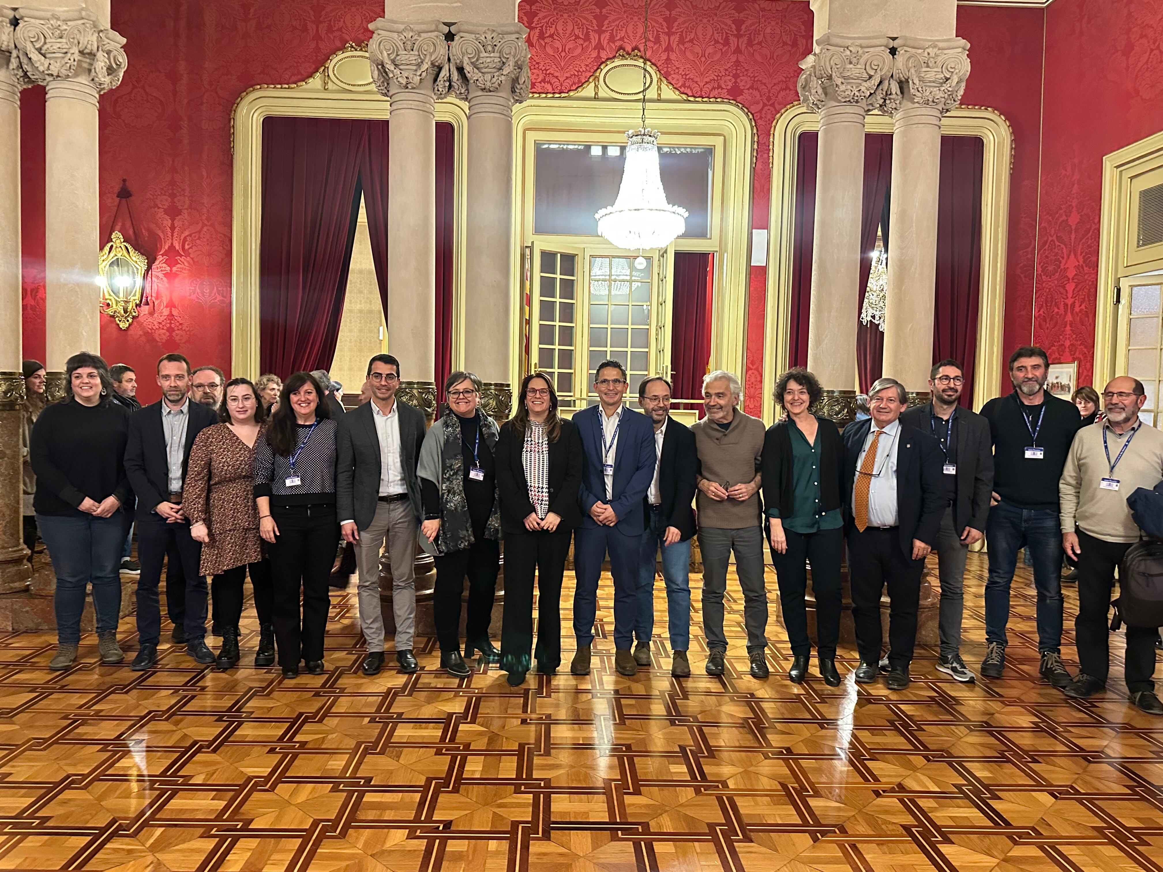 Delegació menorquina al Parlament