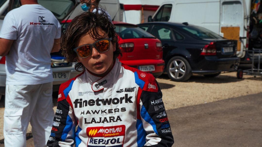 Sandro Pérez comienza la pelea por el nacional de karting