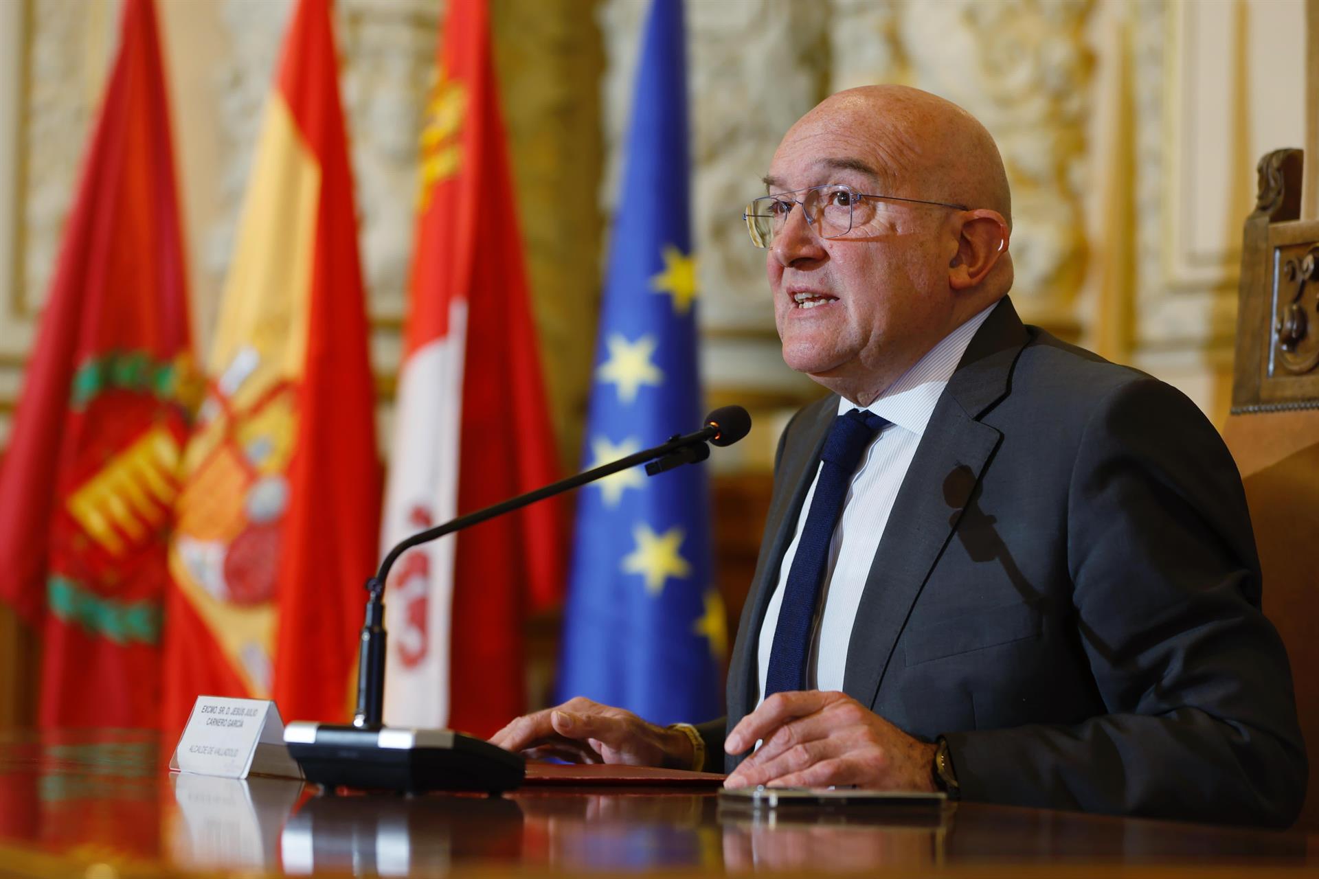 Jesús Julio Carnero, alcalde de Valladolid