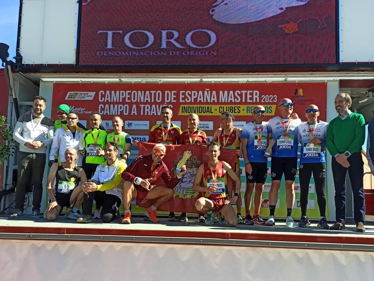 Silvino López, campeón y subcampeón de España de cross