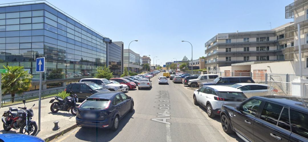 Avenida de la Industria en Alcobendas