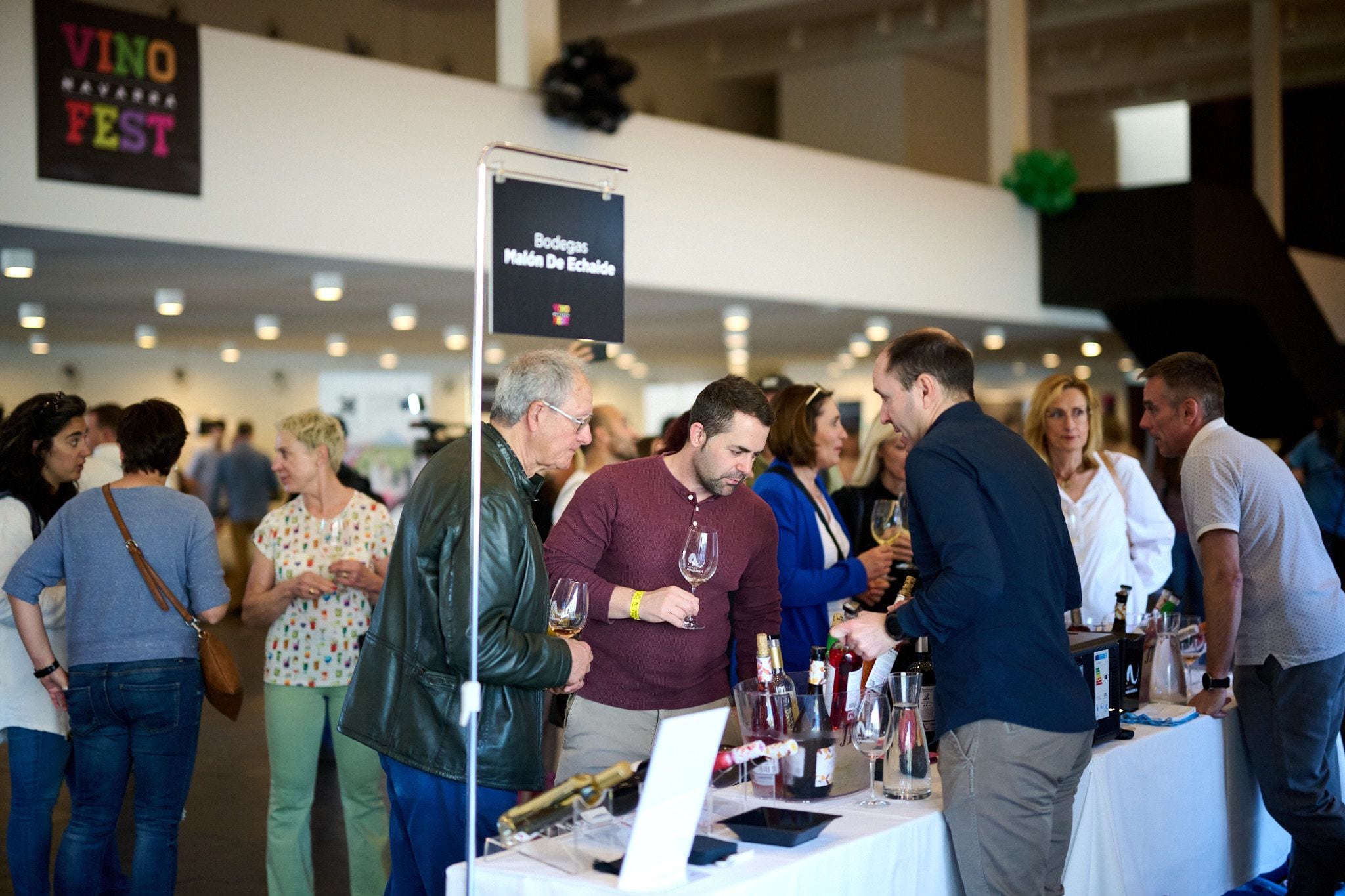 Undécima edición del &#039;Vinofest&#039; en Navarra, organizado por la Denominación de Origen, que se celebra los días 12 y 13 de abril en Baluarte en Pamplona.