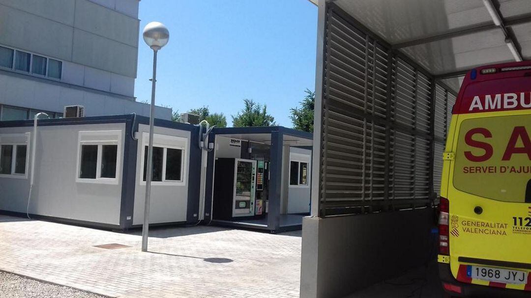 Sala de espera para los acompañantes de pacientes de urgencias