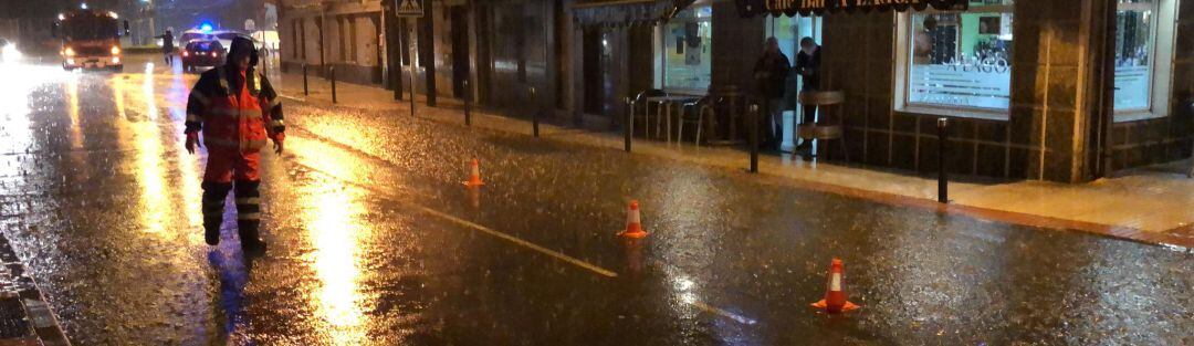 Sada, afectada por las lluvias del temporal Elsa