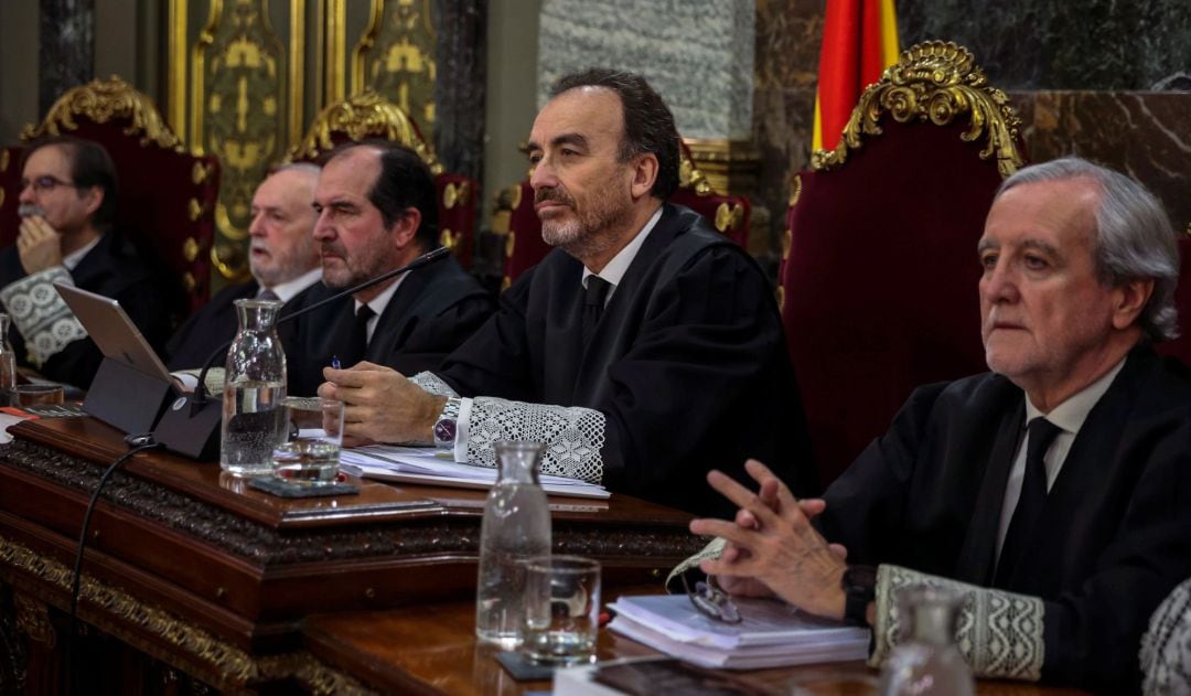 Marchena durante el juicio