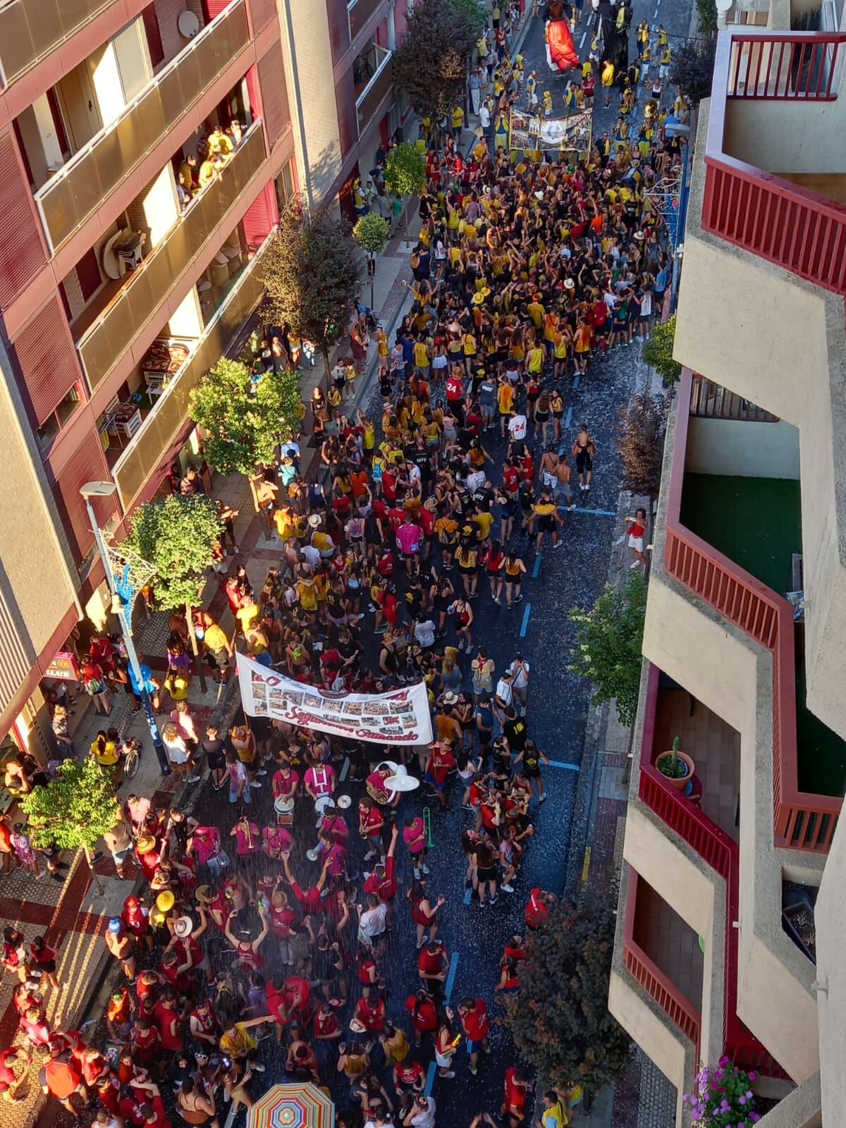 Sabiñánigo vive sus fiestas en la calle tras dos años sin celebrarse