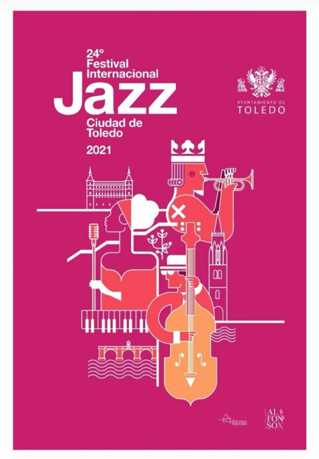 Cartel del Festival Internacional de Jazz Ciudad de Toledo