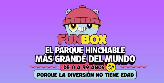 Funbox, el parque hinchable más grande del mundo