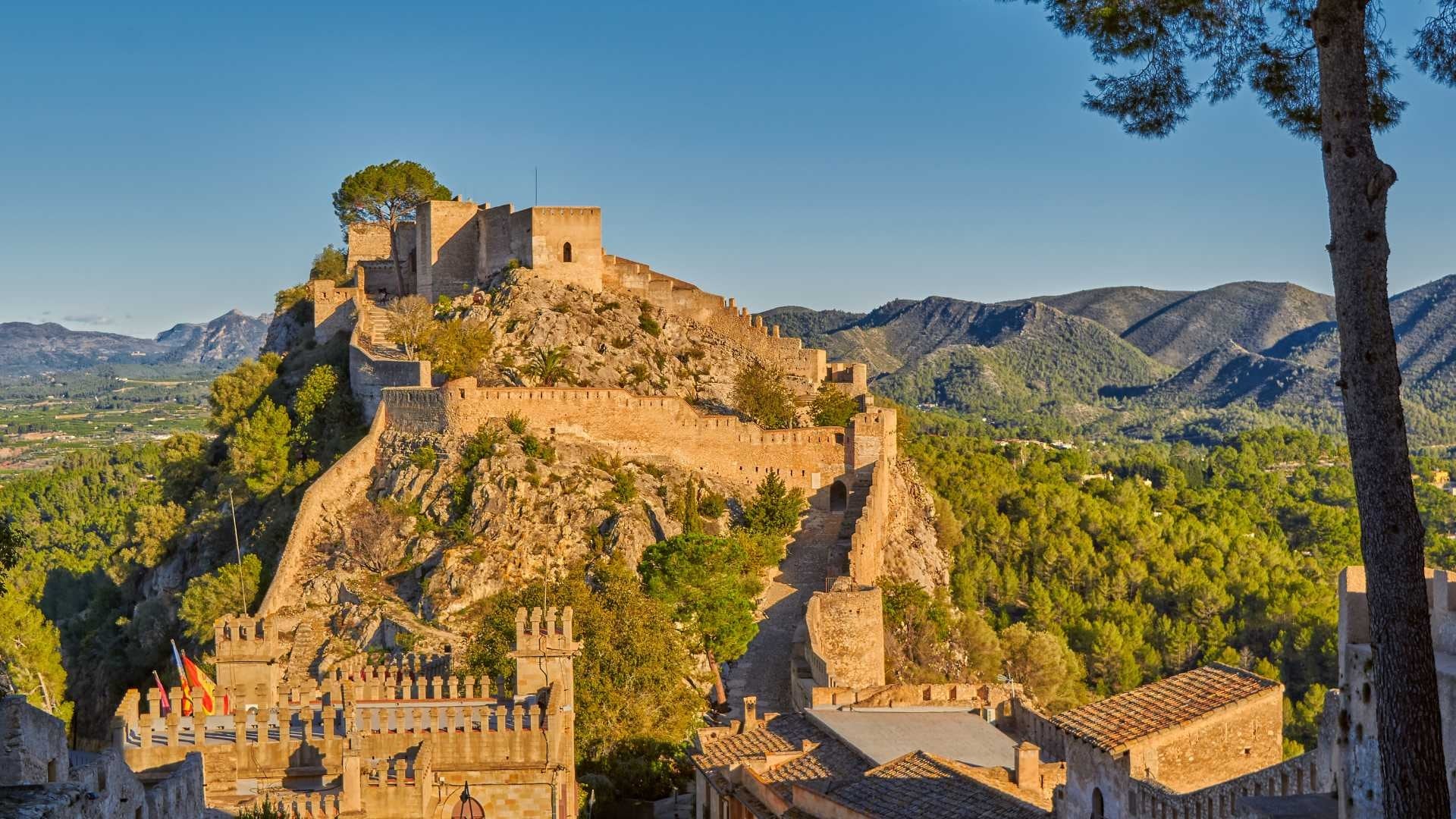 Castillo de Xàtiva.