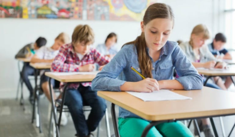 Estudiantes de Secundaria.