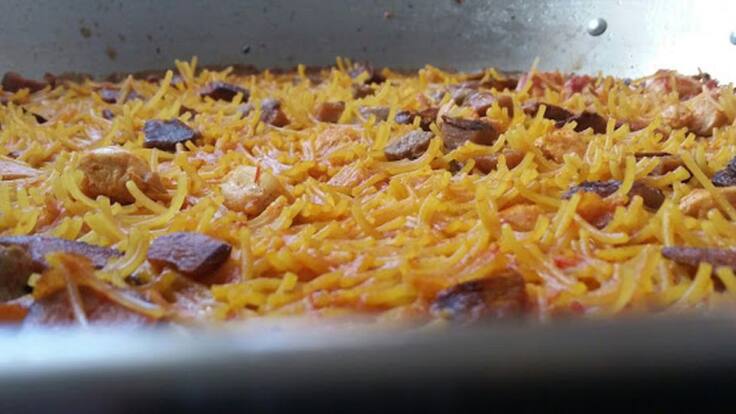 El Rebost (16/02/2019) Fideuà amb foie i bolets