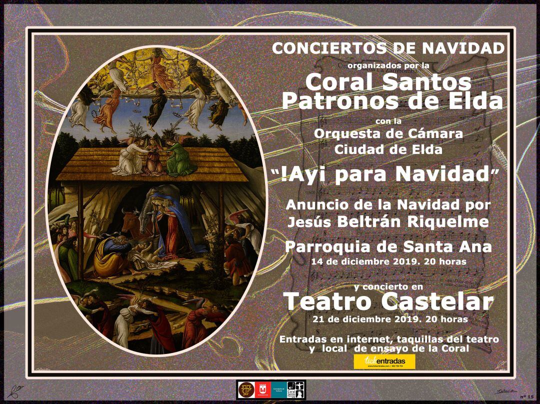 Cartel de los conciertos