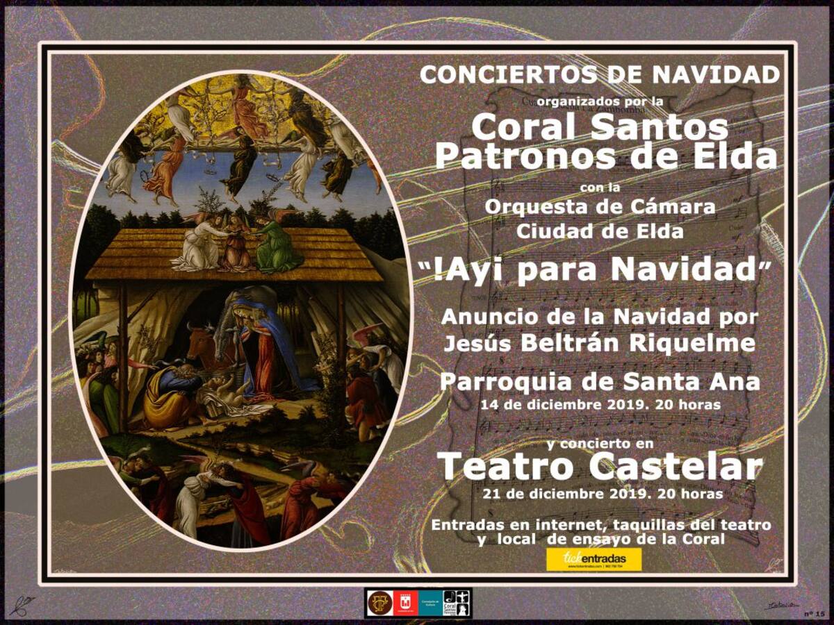 Elda anuncia la Navidad con pregón y música