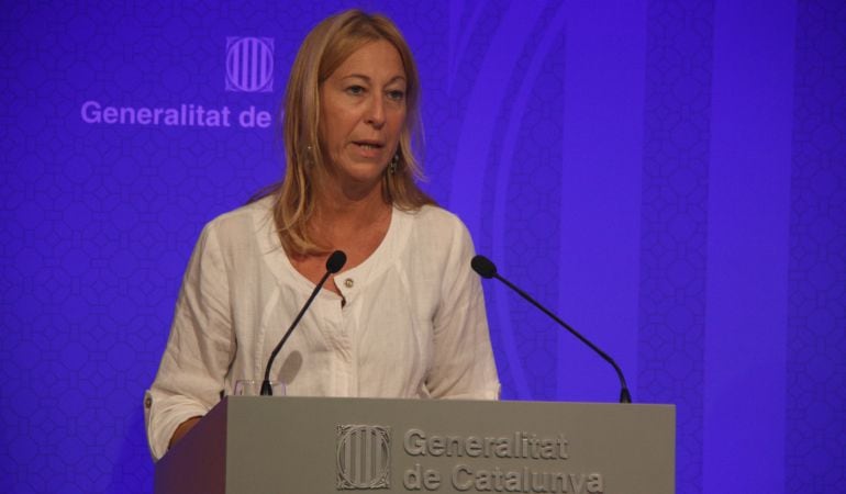 Neus Munté, consellera de la Presidencia y vicepresidenta del Partido Demócrata Catalán (PDC)