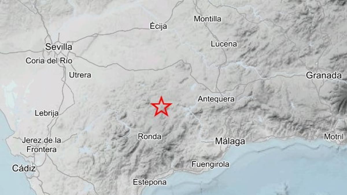 Registrados tres terremotos en Cañete la Real y uno en Benalmádena en las últimas horas