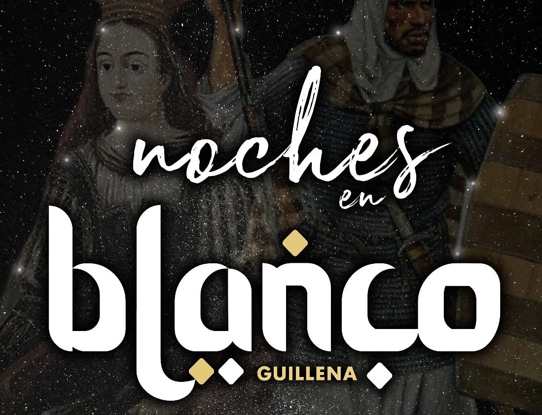 Cartel de Noches en Blanco de Guillena